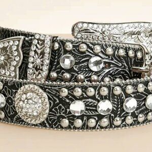 Blazin Roxx Glitz Rhinestone Belt